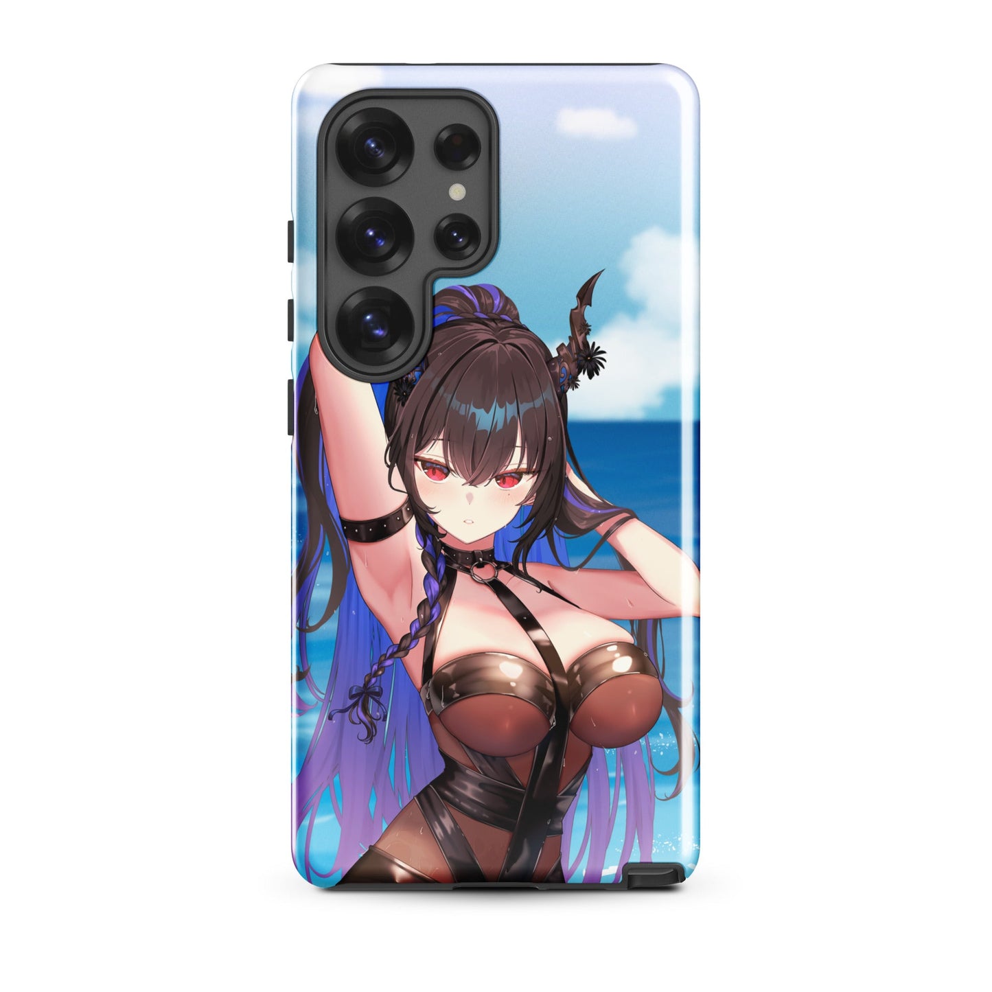 Nerissa Ravencroft Phone Case Vtuber Phone Case Hololive Merch Iphone Case Samsung Case Gift For Vtuber Fan Nerissa Ravencroft Fan Kawaii Phone Case