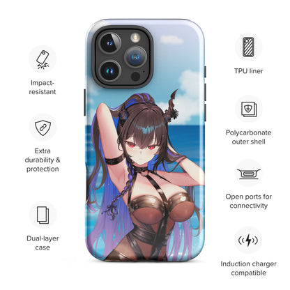 Nerissa Ravencroft Phone Case Vtuber Phone Case Hololive Merch Iphone Case Samsung Case Gift For Vtuber Fan Nerissa Ravencroft Fan Kawaii Phone Case