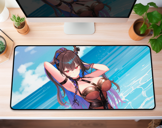 Nerissa Ravencroft Deskmat Vtubers Mousepad XL XXL Gaming Desk Mat Gift for Gamers Waifu Large Playmat Hololive Merch Nerissa Ravencroft Mousepad