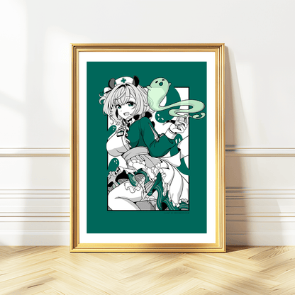 Nimi Nightmare Art Print, Nimi Nightmare Poster, Nimi Nightmare Merch, Gift For Vtuber Fan, Vtuber Merch, Vtuber Poster, Nimi Nightmare Fan,Vtuber Poster