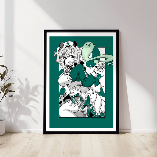 Nimi Nightmare Art Print, Nimi Nightmare Poster, Nimi Nightmare Merch, Gift For Vtuber Fan, Vtuber Merch, Vtuber Poster, Nimi Nightmare Fan, Vtuber Poster