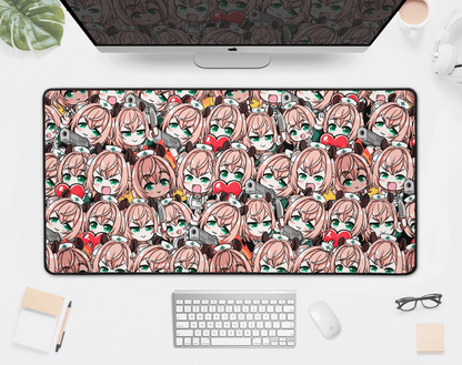 Nimi Nightmare Deskmat, Vtubers Illustration Mousepad XL XXL, Gaming Desk Mat Gift for Gamers, Waifu Deskmat, Nimi Nightmare Merch, Nimi Nightmare Mousepad