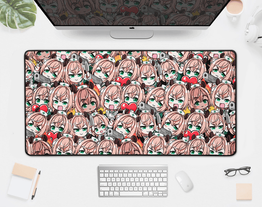Nimi Nightmare Deskmat, Vtubers Illustration Mousepad XL XXL, Gaming Desk Mat Gift for Gamers, Waifu Deskmat, Nimi Nightmare Merch, Nimi Nightmare Mousepad