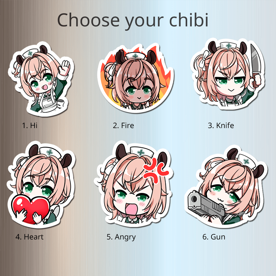 Nimi Nightmare Fridge Magnet, Die Cut Vtuber Magnets 3″ × 3″, Vtuber Merch, Nimi Nightmare Merch, Nimi Nightmare Magnet, Nimi Nightmare Fan