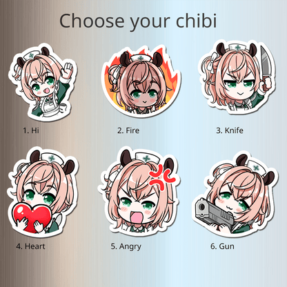 Nimi Nightmare Fridge Magnet, Die Cut Vtuber Magnets 3″ × 3″, Vtuber Merch, Nimi Nightmare Merch, Nimi Nightmare Magnet, Nimi Nightmare Fan