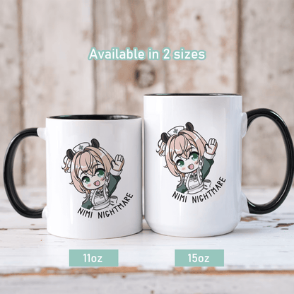 Nimi Nightmare Mug, Vtuber Mug, Nimi Nightmare Coffee Cup, Nimi Nightmare Merch, Customized Coffee Mug, Vtuber Merch, Nimi Nightmare Fan Merch, Gift For Friend