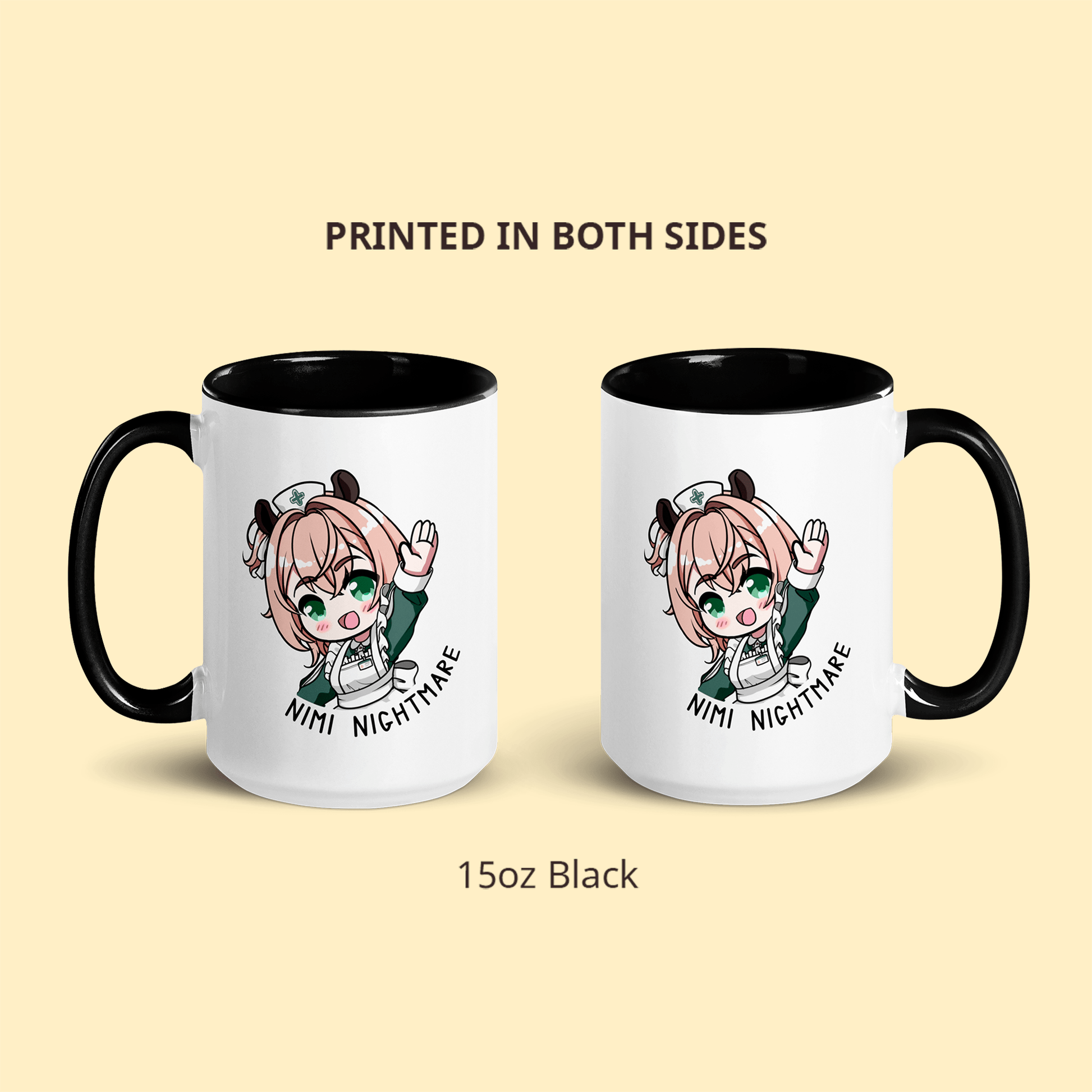 Nimi Nightmare Mug, Vtuber Mug, Nimi Nightmare Coffee Cup, Nimi Nightmare Merch, Customized Coffee Mug, Vtuber Merch, Nimi Nightmare Fan Merch, Gift For Friend