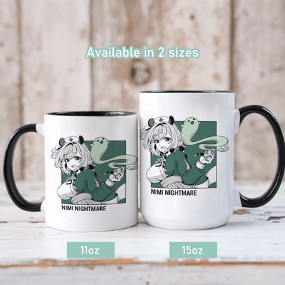 Nimi Nightmare Mug, Vtuber Mug, Nimi Nightmare Coffee Cup, Nimi Nightmare Merch, Customized Coffee Mug, Vtuber Merch, Nimi Nightmare Fan Merch, Gift For Friend