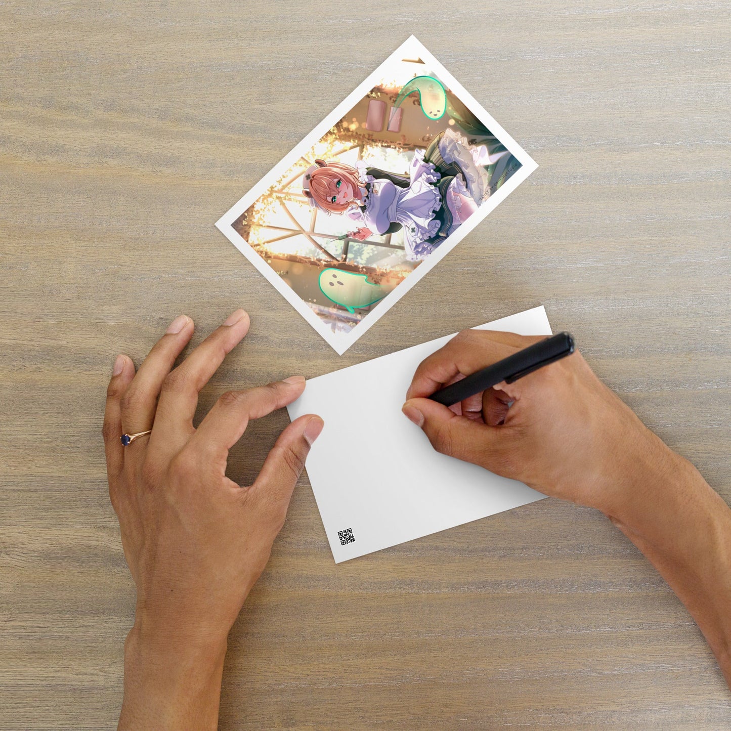 Nimi Nightmare Postcard, Vtuber Mini Print, Nimi Nightmare Mini Print, Vtubers Merch, Nimi Nightmare Merch, Nimi Nightmare Mini Poster, Gift For Vtuber Fan