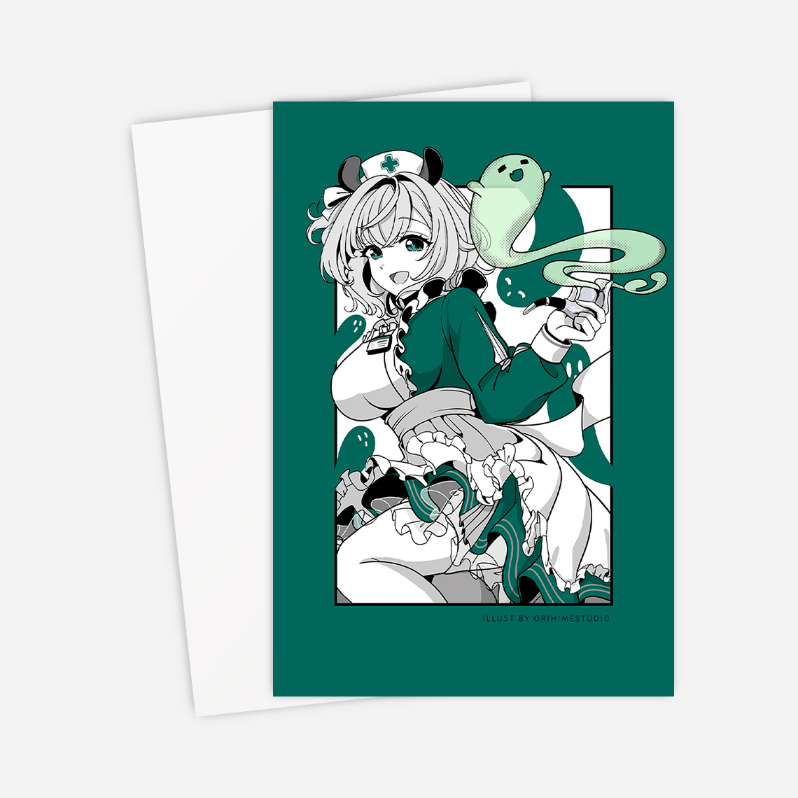 Nimi Nightmare Postcard, Vtuber Mini Print, Nimi Nightmare Mini Print, Vtubers Merch, Nimi Nightmare Merch, Nimi Nightmare Mini Poster, Gift For Vtuber Fan