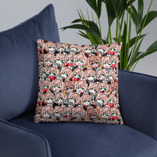 Nimi Nightmare Throw Pillow, Vtuber Throw Pillows, Gift for Vtuber Fan, Nimi Nightmare Throw Pillow, Decorative Pillow, Nimi Nightmare Merch