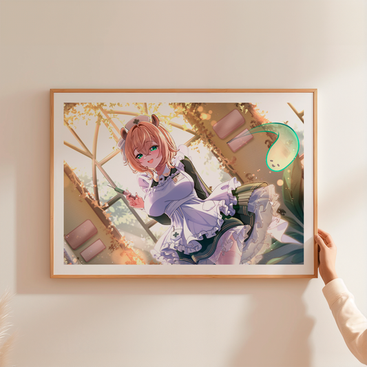 Nimi Nightmare Art Print, Nimi Nightmare Poster, Nimi Nightmare Merch, Gift For Vtuber Fan, Vtuber Merch, Vtuber Poster, Nimi Nightmare Fan,Vtuber Poster