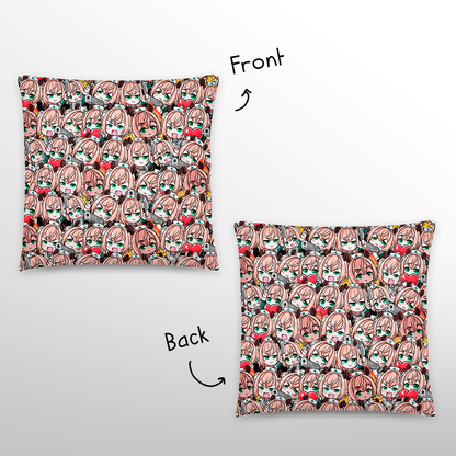 Nimi Nightmare Throw Pillow, Vtuber Throw Pillows, Gift for Vtuber Fan, Nimi Nightmare Throw Pillow, Decorative Pillow, Nimi Nightmare Merch