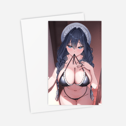 Hololive Ouro Kronii Postcard, Vtuber Mini Print, Ouro Kronii Mini Print, Vtubers Merch, Ouro Kronii Merch, Ouro Kronii Mini Poster, Gift For Vtuber Fan