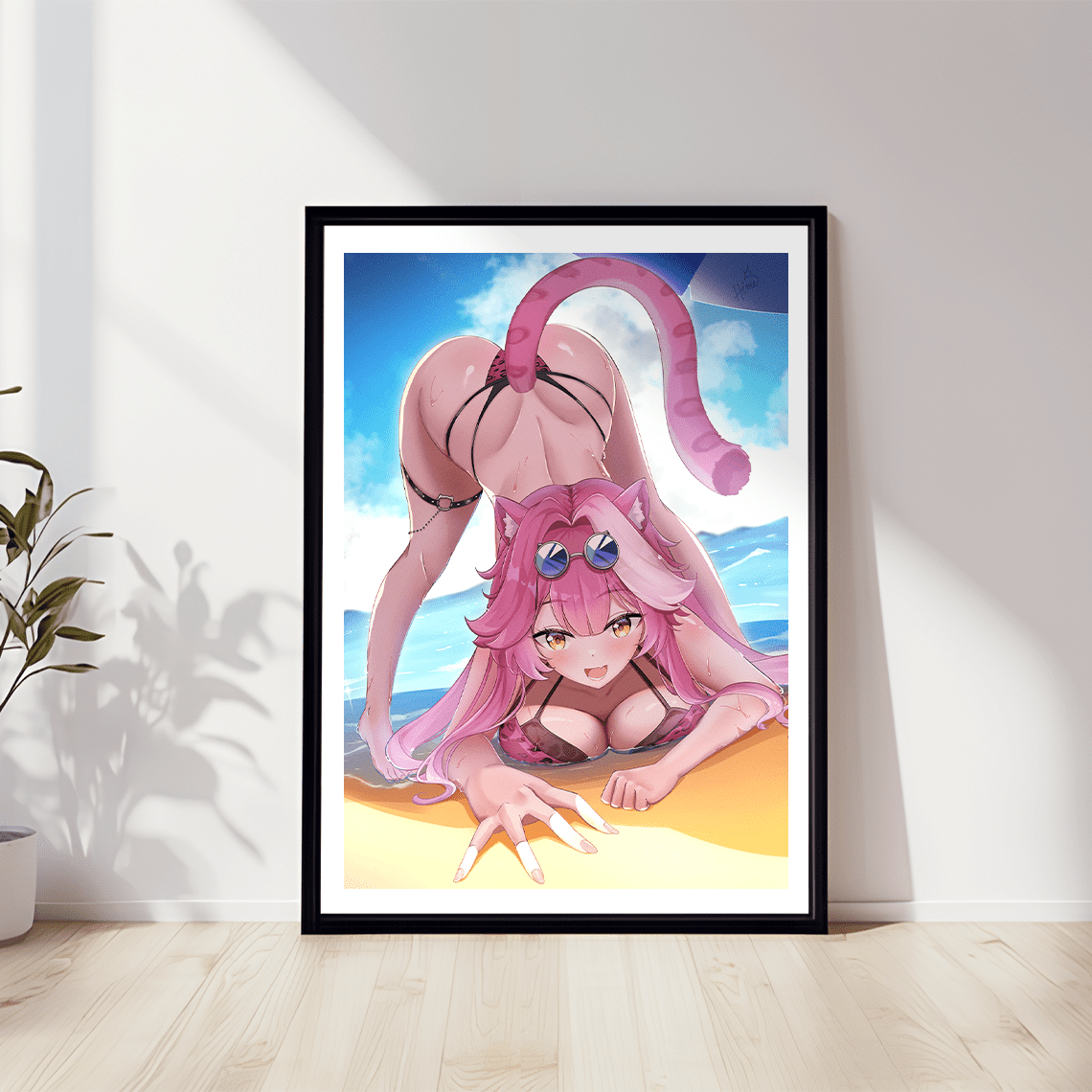Raora Panthera Art Print, Raora Panthera Poster, Raora Panthera Merch, Gift For Vtuber Fan, Vtuber Merch, Vtuber Poster, Raora Panthera Fan, Hololive Poster