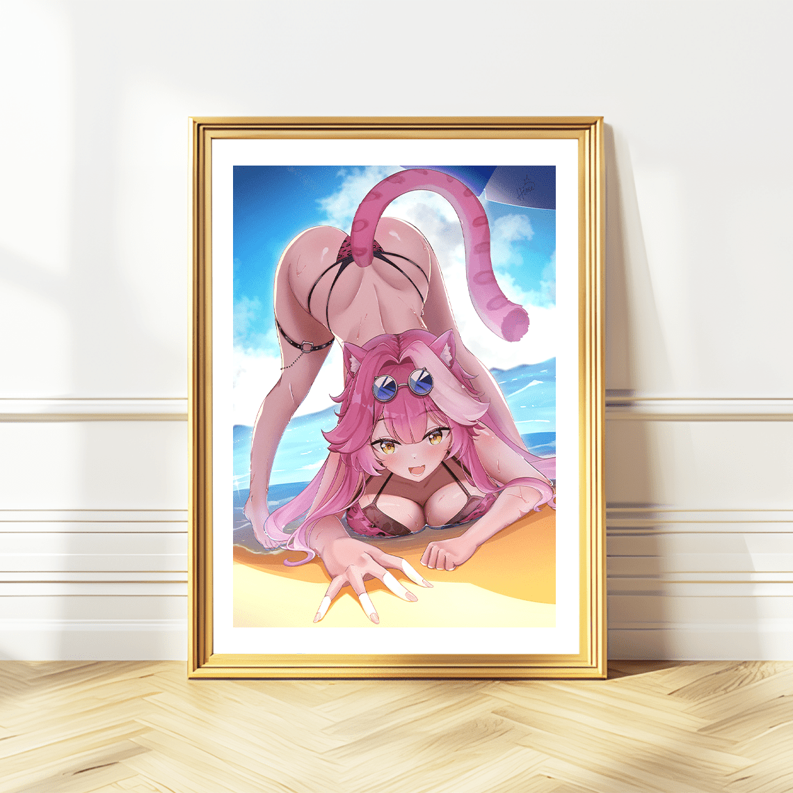 Raora Panthera Art Print, Raora Panthera Poster, Raora Panthera Merch, Gift For Vtuber Fan, Vtuber Merch, Vtuber Poster, Raora Panthera Fan, Hololive Poster