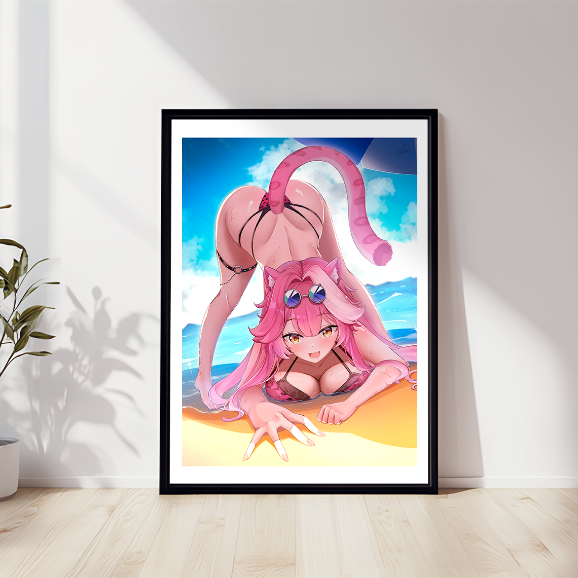 Raora Panthera Art Print, Raora Panthera Poster, Raora Panthera Merch, Gift For Vtuber Fan, Vtuber Merch, Vtuber Poster, Raora Panthera Fan, Hololive Poster