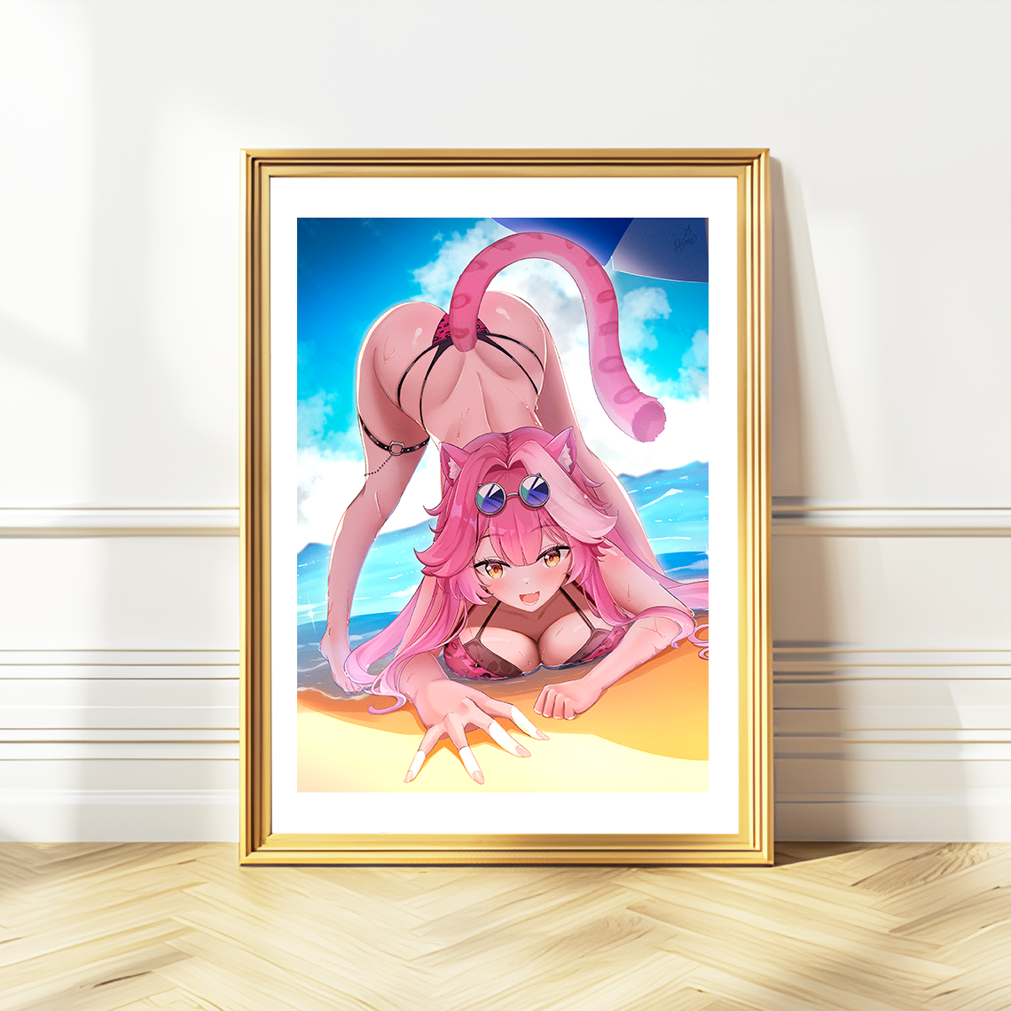 Raora Panthera Art Print, Raora Panthera Poster, Raora Panthera Merch, Gift For Vtuber Fan, Vtuber Merch, Vtuber Poster, Raora Panthera Fan, Hololive Poster