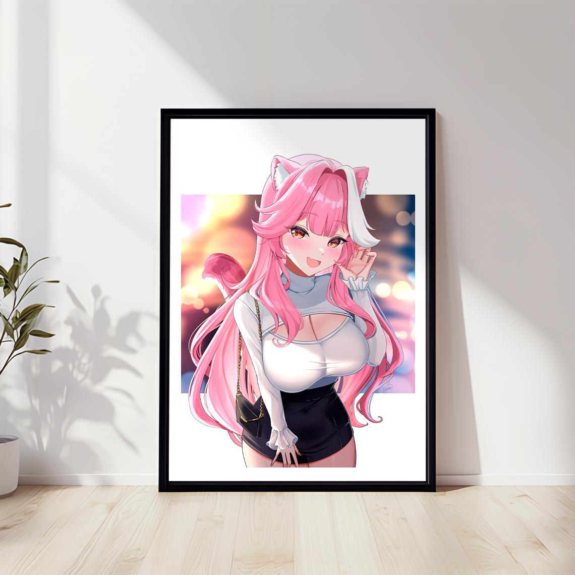 Raora Panthera Art Print, Raora Panthera Poster, Raora Panthera Merch, Gift For Vtuber Fan, Vtuber Merch, Vtuber Poster, Raora Panthera Fan, Hololive Poster