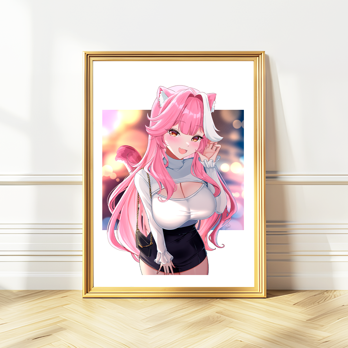 Raora Panthera Art Print, Raora Panthera Poster, Raora Panthera Merch, Gift For Vtuber Fan, Vtuber Merch, Vtuber Poster, Raora Panthera Fan, Hololive Poster