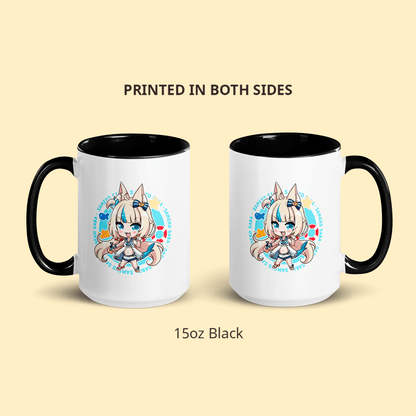 Sameko Saba Mug, Vtuber Mug, Sameko Saba Coffee Cup, Sameko Saba Merch, Customized Coffee Mug, Vtuber Merch, Sameko Saba Fan Merch, Gift For Friend