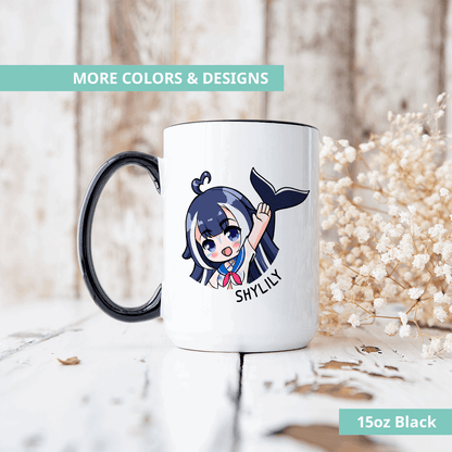 Shylily Mug, Vtuber Mug, Shylily Coffee Cup, Shylily Merch, Customized Coffee Mug, Vtuber Merch, Shylily Fan Merch, Gift For Friend