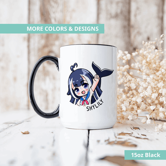 Shylily Mug, Vtuber Mug, Shylily Coffee Cup, Shylily Merch, Customized Coffee Mug, Vtuber Merch, Shylily Fan Merch, Gift For Friend