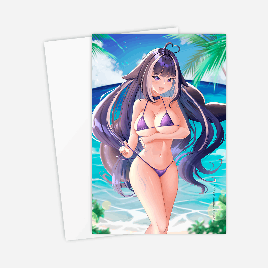 Shylily Postcard, Vtuber Mini Print, Shylily Mini Print, Vtubers Merch, Shylily Merch, Shylily Mini Poster, Gift For Vtuber Fan, Shylily Fan