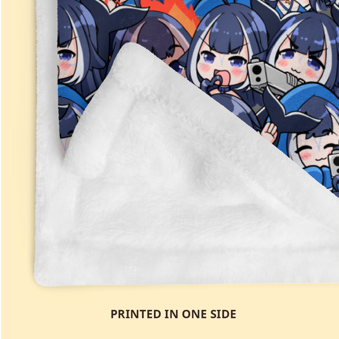 Shylily Plush fleece blanket – soft cozy anime blanket for VTuber fans, Shylily  merch, warm throw blanket for gaming, streaming, bedroom, or couch, perfect gift for anime lovers and gamers, VTuber blanket for Shylily fans, anime bedroom decor, kawaii gamer gift, streamer room aesthetic