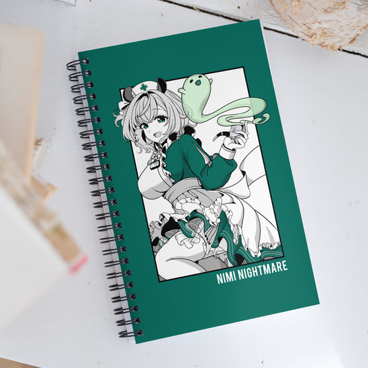 Nimi Nightmare Notebook, Vtuber Journal, Nimi Nightmare Merch, Nimi Nightmare Merch, Vtuber Merch, Nimi Nightmare Fan, Vtuber Notebook, Vtuber Journal, Vtuber Merch
