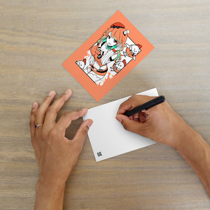 Takanashi Kiara Postcard Mini Print Takanashi Kiara Merch Vtubers Hololive Mini Print Vtubers Merch