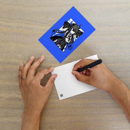 Nerissa Ravencroft Postcard Mini Print Hololive Merch Vtubers Merch Hololive Mini Print Nerissa Ravencroft Merch