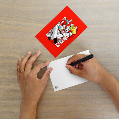 Hakos Baelz Postcard Mini Print Hololive Merch Vtubers Merch Hololive Mini Print Hakos Baelz Merch