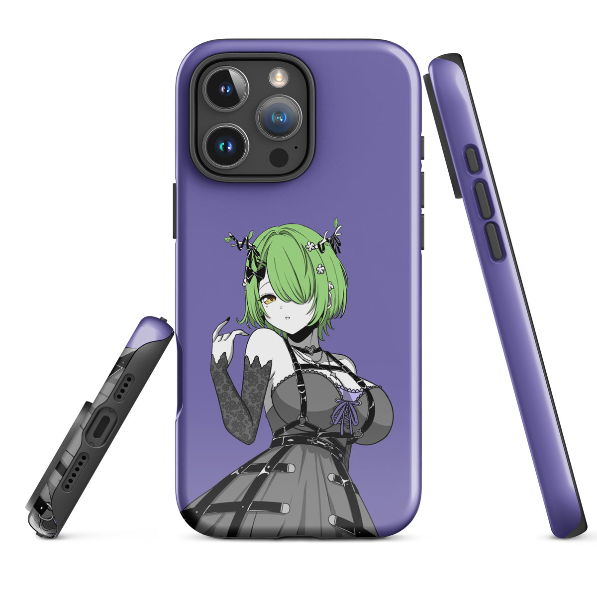 Goth Ceres Fauna Case Hololive Merch Goth Ceres Fauna Iphone Case Samsung Case Gift For Vtuber Fan Hololive Fan Kawaii Phone Case