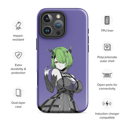 Goth Ceres Fauna Case Hololive Merch Goth Ceres Fauna Iphone Case Samsung Case Gift For Vtuber Fan Hololive Fan Kawaii Phone Case
