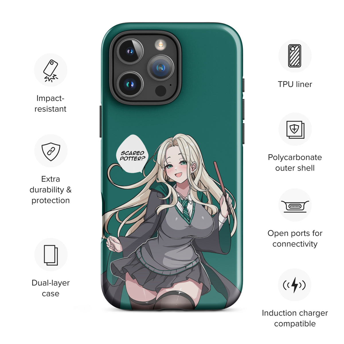 Malfoid Case Harry Potter Merch Draco Malfoy Iphone Case Samsung Case Gift For Harry Potter Fan Malfoid Fan Kawaii Phone Case