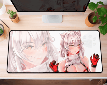 Vshojo Zentreya Deskmat, Vtubers Mousepad XL XXL, Gaming Desk Mat, Gift for Gamers, Zentreya Merch, Zentreya Mousepad, Vshojo Merch