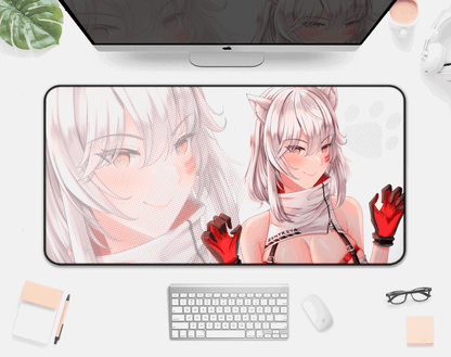 Vshojo Zentreya Deskmat, Vtubers Mousepad XL XXL, Gaming Desk Mat, Gift for Gamers, Zentreya Merch, Zentreya Mousepad, Vshojo Merch
